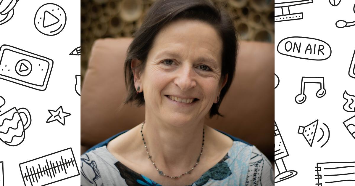 Portret van Marleen.